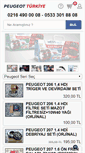 Mobile Screenshot of peugeotturkiye.com